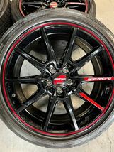 超美品 激安 RMPレーシング R25 18インチ 8.0J 45 ダンロップ ディレッツァ 225/40R18 86 BRZ カローラスポーツ プリウス　インプレッサ_画像3