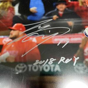 大谷翔平 ルーキー 直筆サイン 写真 2018 ROY 16×20 topps オーセンティックの画像2