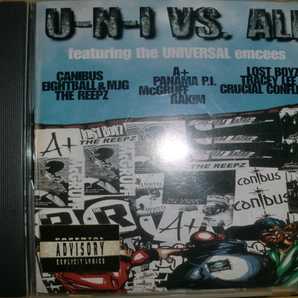 美品 U-N-I VS. ALL The Reepz MJG 8Ball Eightball Twista A+ McGruff Tracey Lee Canibus Lost Boyz Boyz 2 Men Cheeks Rakim