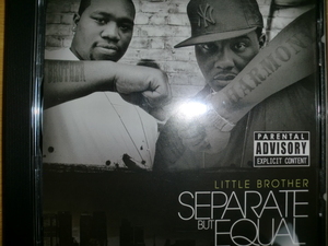 美品 Little Brother [SEPARATE BUT EQUAL][East] DJ Drama 9th Wonder L.E.G.A.C.Y. Chaudon Joe Scudda Skyzoo Illmind 