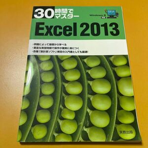 ３０時間でマスターＥｘｃｅｌ　２０１３ （３０時間でマスター） 実教出版編修部／編