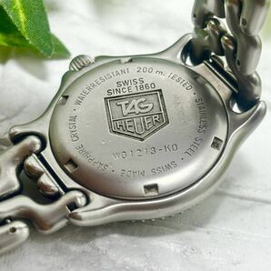 TAG Heuer タグホイヤー Professional ベゼル正常 カレンダー正常 ガラス傷無し ねじ込み正常 グレー文字盤 墨抜けなしの画像8