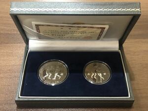 ソウルオリンピック 記念硬貨 1000ウォン 2000ウォン ケース付 プルーフ コイン