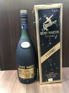 【未開栓】 REMY MARTIN レミーマルタン コニャック ブランデー VSOP 100CL 1000ml 1L 40% 箱付き 保管品 古酒 ファインシャンパーニュ 