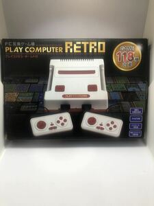 play computer retroプレイコンピューター レトロ FC互換ゲーム機 ゲーム　家庭用ゲームファミコン互換機 1円スタート　1円〜　ジャンク