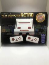 play computer retroプレイコンピューター レトロ FC互換ゲーム機 ゲーム　家庭用ゲームファミコン互換機 1円スタート　1円〜　ジャンク_画像1