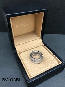 ■BVLGARI Bulgari Bee Zero One 750 K18WG Кольцо Около 7,8 г Около 8 Размер с футляром