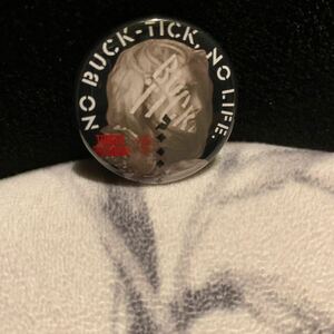 BUCK-TICK/缶バッジ /NO BUCK-TICK NO LIFE/タワレコTOWER/バクチク/櫻井敦司/バッヂ/バッジ/グッズ