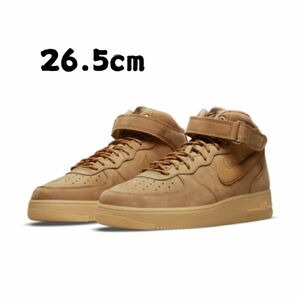 新品　26.5 Nike Air Force 1 Mid '07 WB Flax