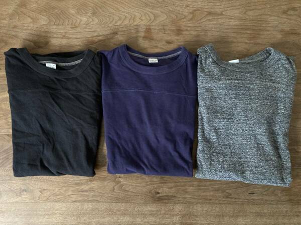 ENTRY SG フットボールTシャツ 5分丈 3枚セット sizeL(38-40)