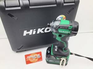 【領収書発行可】☆HiKOKI/ハイコーキ 18V充電式インパクトドライバー/アグレッシブグリーン/BSL36A18X版 WH18DC(2XPZ) [ITOVYJR748NK]