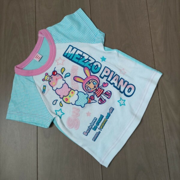 送料無料*未使用【mezzopiano メゾピアノ】Tシャツ　90㎝　ベリーちゃん