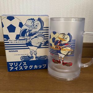 未使用品　NISSN F.C. YOKOHAMA Mario’s マグカップ　 昭和レトロ