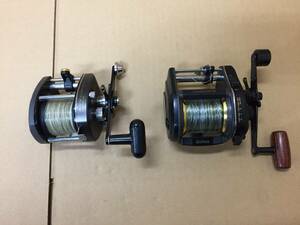 リール　Daiwa　ダイワ　MILLIONAIRE MAGSERVO SS-40S　　SHIMANO シマノ　TITANOS SUPER 小船 500 　まとめ売り