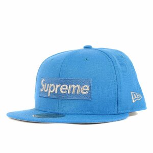 Supreme シュプリーム 7 1/2(59.6cm) 20SS NEW ERA ミリオンダラー ボックスロゴ ベースボールキャップ $1M Metallic Box Logo New Era