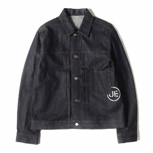 UNIFORM EXPERIMENT 23SS 1stタイプ ストレッチ リジッド トラッカー デニムジャケット TRUCKER JACKET インディゴ 2 ブランド