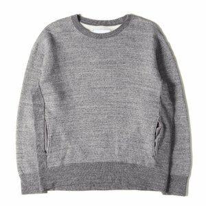 CURLY カーリー スウェット サイズ:2 ラフィー クルーネック スウェットシャツ RAFFY CREW SWEAT トップス ヘザーグレー 日本製