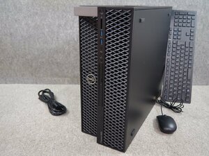 【 1円スタート！】[204] ☆ Win11認証済 ☆ DELL Precision 5820　QC Xeon W-2123 3.60GHz/32GB/SSD 512GB＋SATA 3TB/FirePro W2100 ☆