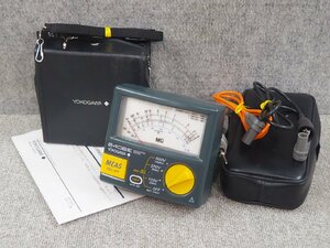 B5 * YOKOGAWA/ width river electro- machine analogue isolation resistance total 2406E (240643) *