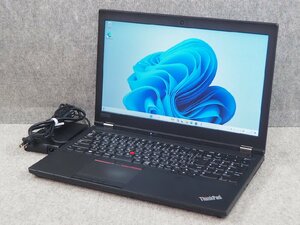 [234] ☆ Win11認証済 ☆ Lenovo ThinkPad P53　Core i7-9750H 2.60GHz/32GB/SSD 512GB/Quadro T2000 ☆ 15.6ワイド 1920x1080表示 ☆