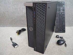 【 1円スタート！】[240] ☆ Win11認証済 ☆ DELL Precision 5820　QC Xeon W-2123 3.60GHz/32GB/SSD 512GB＋SATA 3TB/Quadro K620 ☆