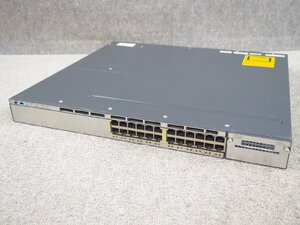 [N595] ☆ Cisco　Catalyst 3750-Xシリーズ　WS-C3750X-24P-L V02 ☆ Version 15.0(1)SE2 ☆