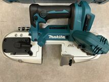 ★新品 未使用★Makita 充電式ポータブルバンドソー PB183DRGX 18V/6.0Ah バッテリ2個＋充電器付セット品_画像5