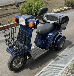 GWのみ値下げ中！！　ホンダ ジャイロX 2スト 実動　50cc td01 HONDA JYRO 希少　静岡県東部から　前期　中期　後期　3輪