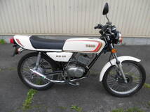 YAMAHA 中古車 RD50 2U2　走行1,318km 1978y バーンファインド 2ストローク YAMAHA 希少ルーニ―メッキチャンバー　ハリケーンコンドル _画像2