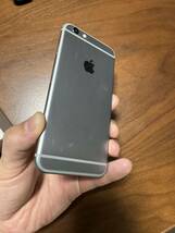 動作品　Apple iPhone6 64GB au スペースグレイ　_画像5