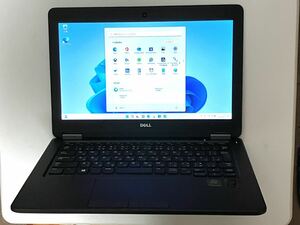 DELL LATITUDE E7250 Core i3 256GB SSD 8GB RAM 12.5インチ 中古現状品