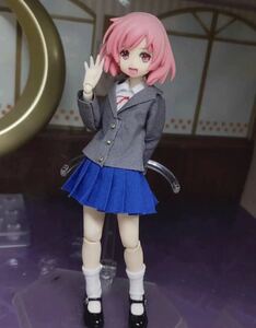 1/12スケール 6インチ　女性フィギュア衣装セット　　制服モデル　お嬢様　学生　セーラー