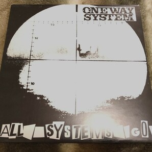 ONE WAY SYSTEM All Systems Go UK オリジナル LP exploited disorder discharge chaos uk abrasive wheels gbh english dogsの画像1