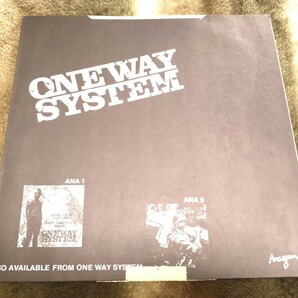 ONE WAY SYSTEM All Systems Go UK オリジナル LP exploited disorder discharge chaos uk abrasive wheels gbh english dogsの画像5