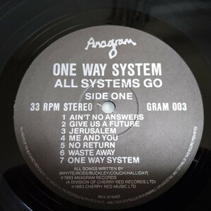 ONE WAY SYSTEM All Systems Go UK オリジナル LP exploited disorder discharge chaos uk abrasive wheels gbh english dogsの画像3