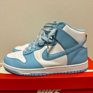 NIKE DUNK HI RETRO HIGH ナイキ ダンク ハイ レトロ DD1399-401 国内正規品 ブルーチル ノースカロライナ 28.5