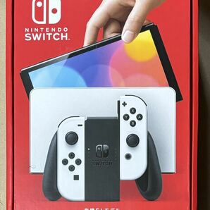 Nintendo Switch（有機ELモデル） Joy-Con(L)/(R) ホワイト 購入店印有 新品未使用品の画像1