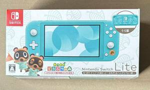 Nintendo Switch Lite あつまれ　どうぶつの森セット　～まめきち＆つぶきちアロハ柄～　購入店印無　新品未使用品