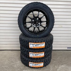 《G-SPEED G-07》TOYOオープンカントリーRT 155/65R14 エブリィアクティハイゼットデリカミニスペーシアギア　軽トラ 軽バン