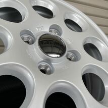 ララパーム　オーバル◆グッドイヤーEG02◆155/65R14◆NBOXタントムーヴワゴンRラパンアルトトコットスペーシア　パールホワイト_画像4