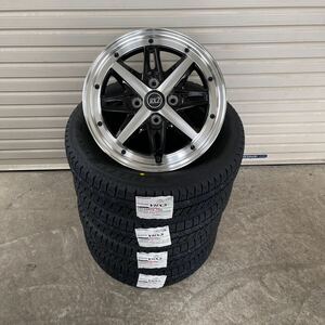 RX2◆ 新品スタッドレスブリヂストンVRX3◆155/65R14◆NBOXタントムーヴワゴンRラパンアルトスペーシアデリカミニブラックポリッシュ