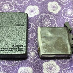 ZIPPO ジッポー 1987年 斜字体 現状品の画像8