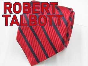 【ロバート タルボット】 OC 463 ロバート タルボット ROBERT TALBOTT ネクタイ 赤系 ストライプ ジャガード