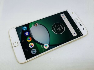 ★送料無料★ジャンク★SIMフリー★XT1635-02 Moto Z Play★ホワイト★7126000628★SYS★04/14