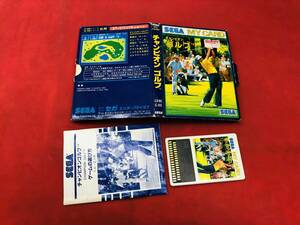  Sega my card Champion Golf SG-1000 box opinion attaching including in a package possible! prompt decision! large amount exhibiting!!