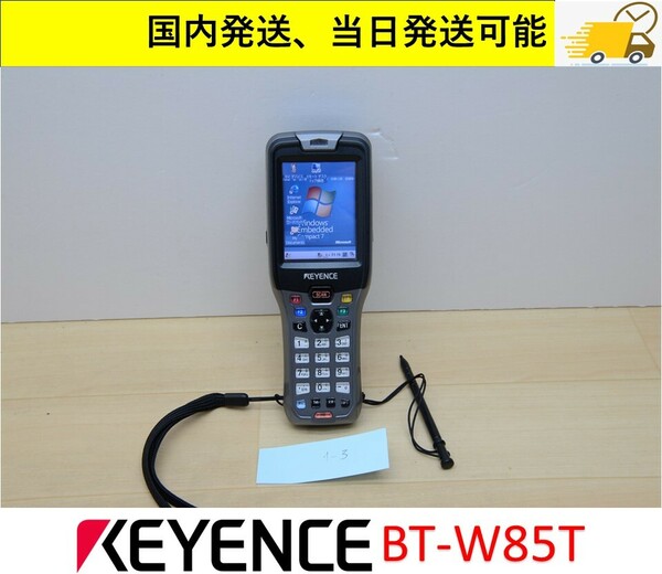  BT-W85T 美品 文字認識OCR対応 キーエンス 動作保証 管理番号：44Y1-283