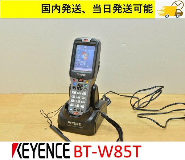  BT-W85T BT-WUC8L 美品 文字認識OCR対応 キーエンス 動作保証 管理番号：44Y1-302