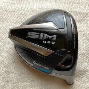 【特価 】TaylorMade テーラーメイド SIM MAX ドライバー ヘッドのみ ロフト9° ヘッドカバー付 