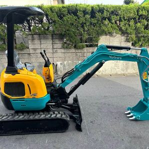 クボタ◆KUBOTA ◆ U-15-3◆1187時間◆油圧ショベル◆ミニユンボ ◆可変脚◆軽油◆倍速◆配管◆下取り可能◆愛知発の画像2