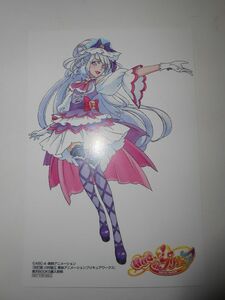 楽天BOOKS限定特典イラストカード★キュアアムール★川村敏江 プリキュアワークス改訂版●HUGっと!プリキュア